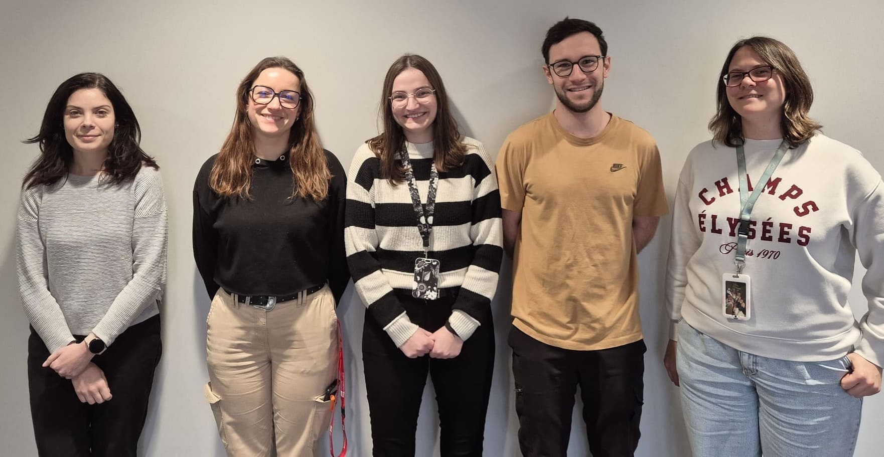 photo de l'équipe génomique LABÉO